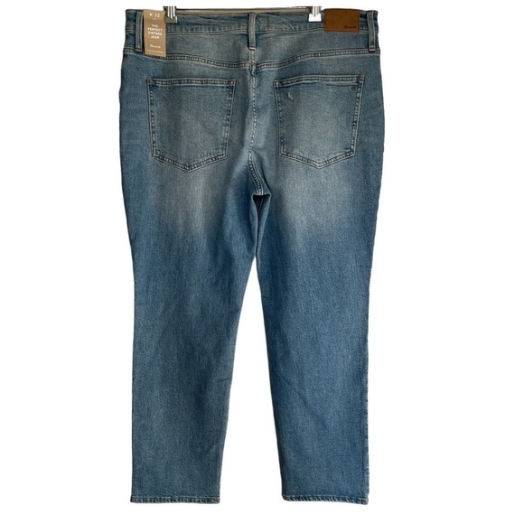 Madewell The Perfect Vintage Jean | Size 32 | Distressed High Rise Magic Pockets - Picture 4 of 13